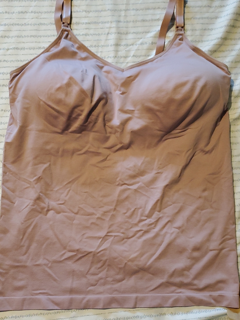 Destination Maternity Dusty Rose Seamless Nursing Bra
